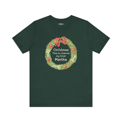 Channeling My Inner Martha at Christmas Premium T-Shirt