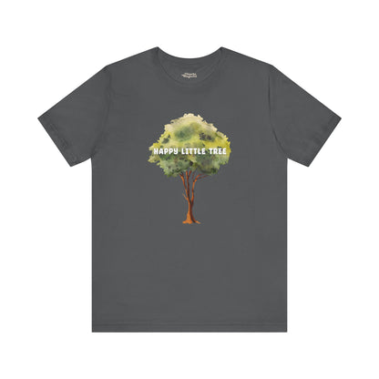 Happy Little Tree Art T-Shirt - Snarky Wonderful - 3