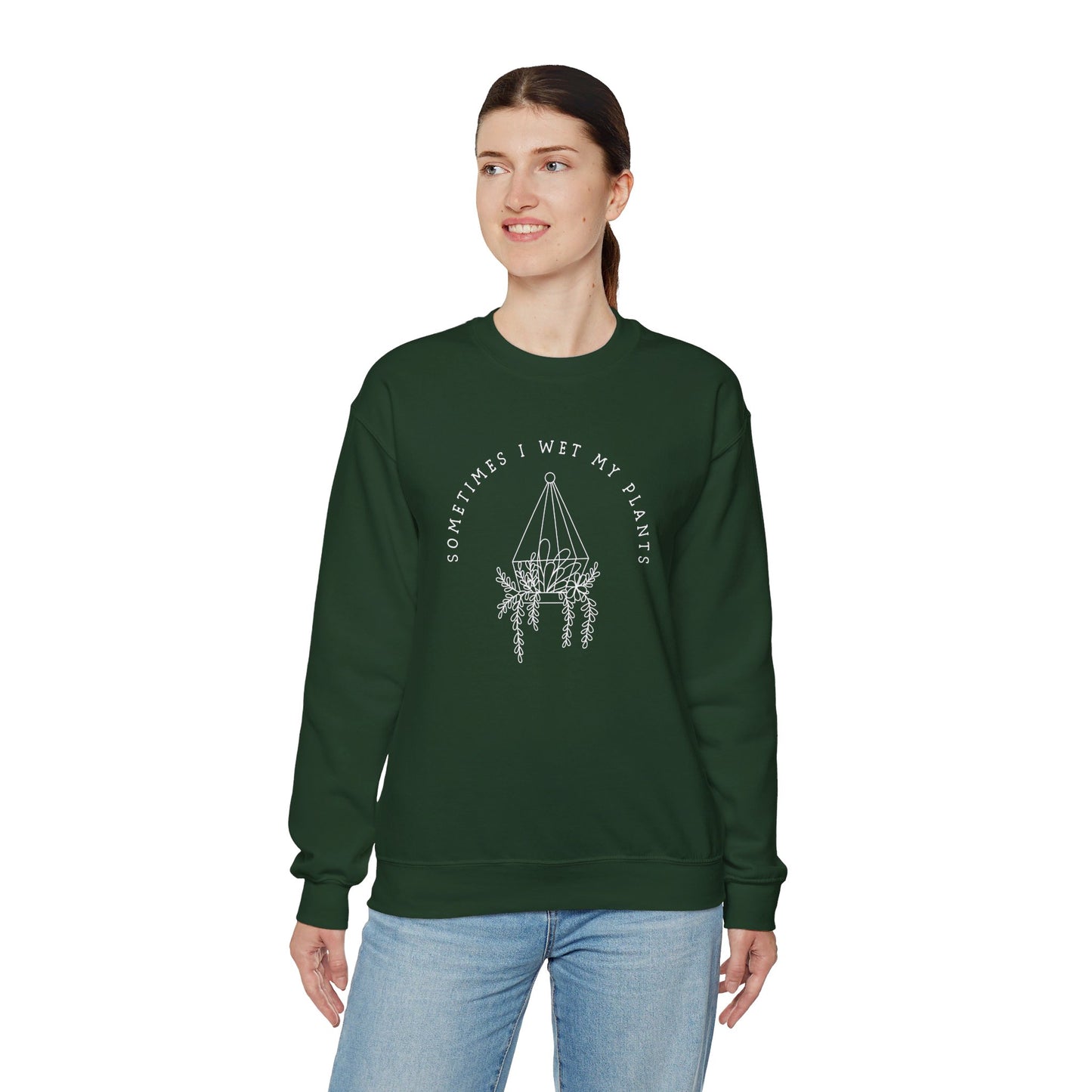 Sometimes I Wet My Plants Sweatshirt - Snarky Wonderful - 2