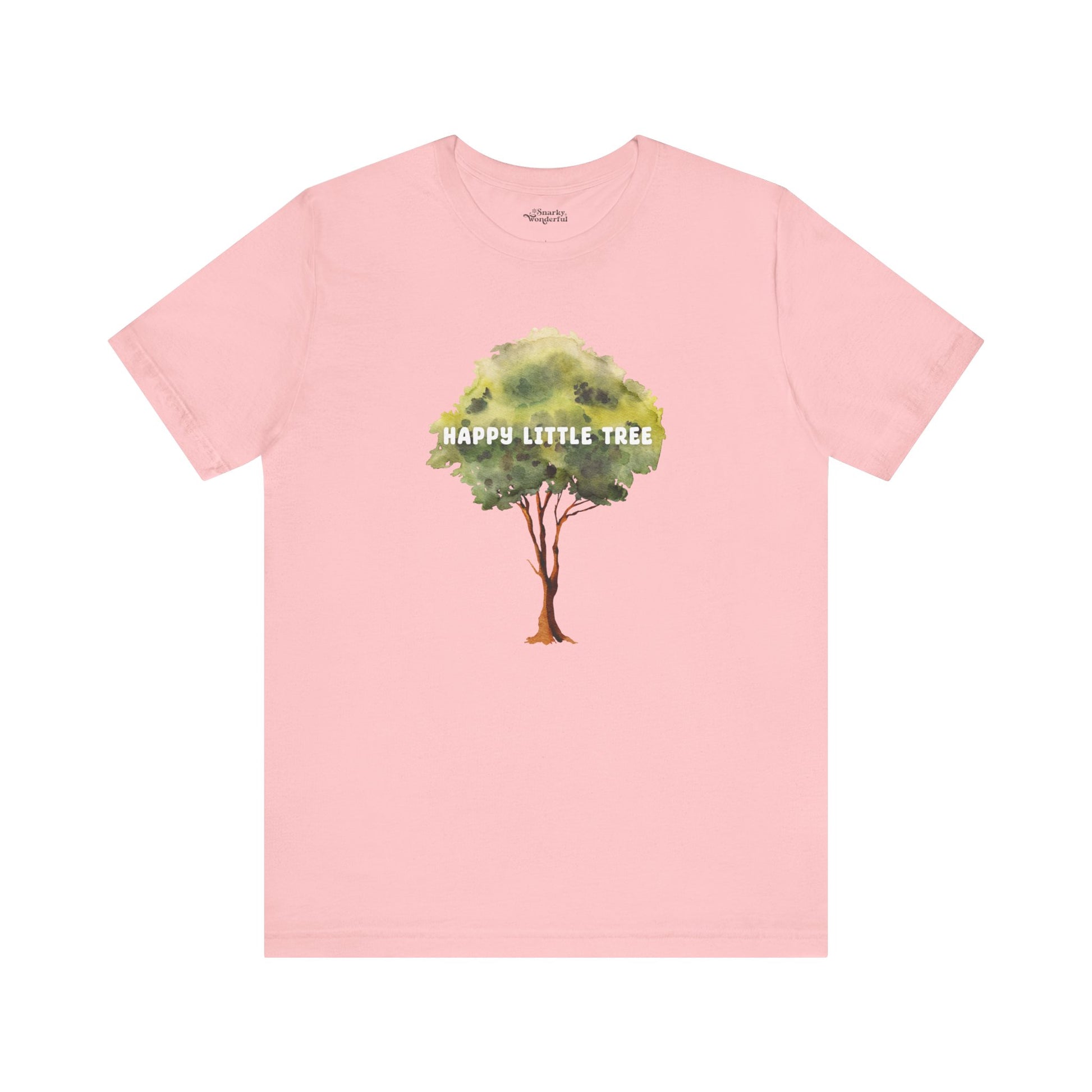 Happy Little Tree Art T-Shirt - Snarky Wonderful - 11