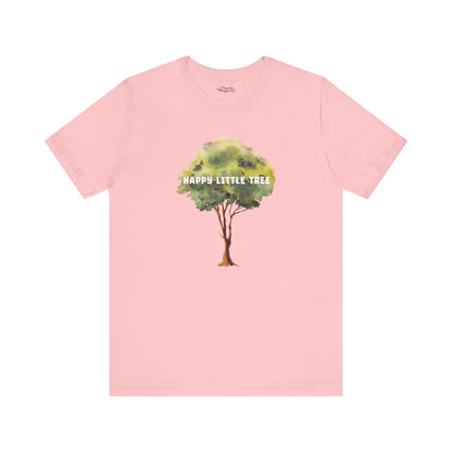 Happy Little Tree Art T-Shirt - Snarky Wonderful - 11