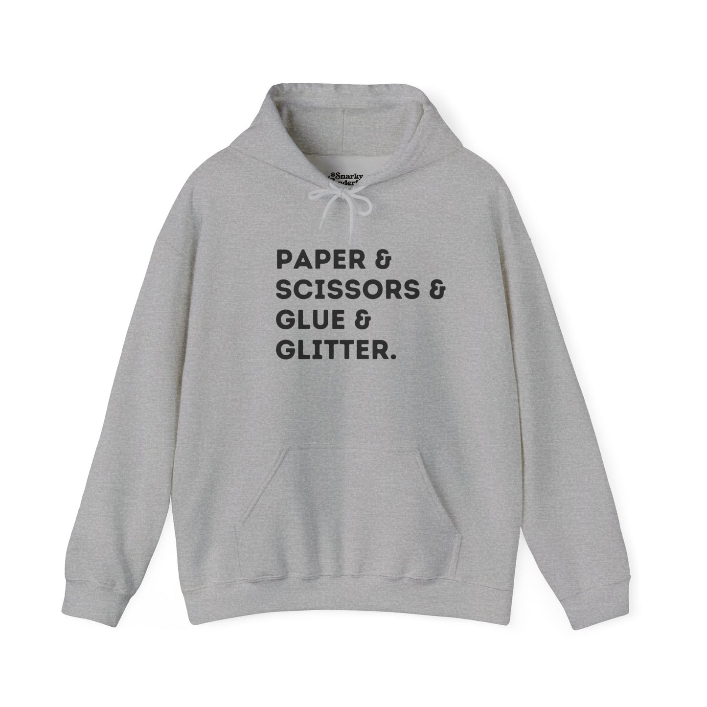 The Paper Crafter's Essentials Hoodie - Snarky Wonderful - 3