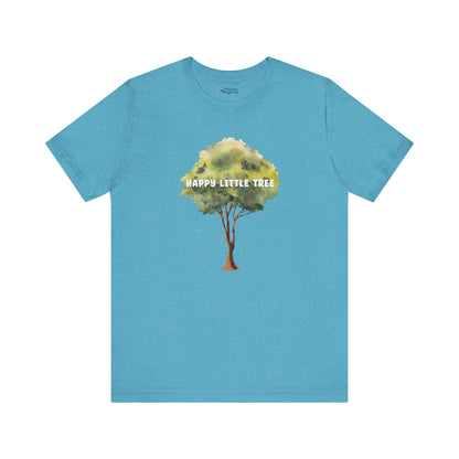 Happy Little Tree Art T-Shirt - Snarky Wonderful - 15