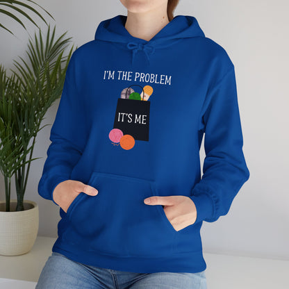 "I'm the Problem, It's Me" Yarn Hoarder Hoodie