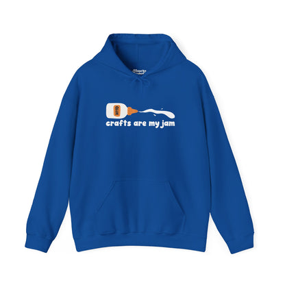 Crafts Are My Jam Glue Spill Hoodie - Snarky Wonderful - 9