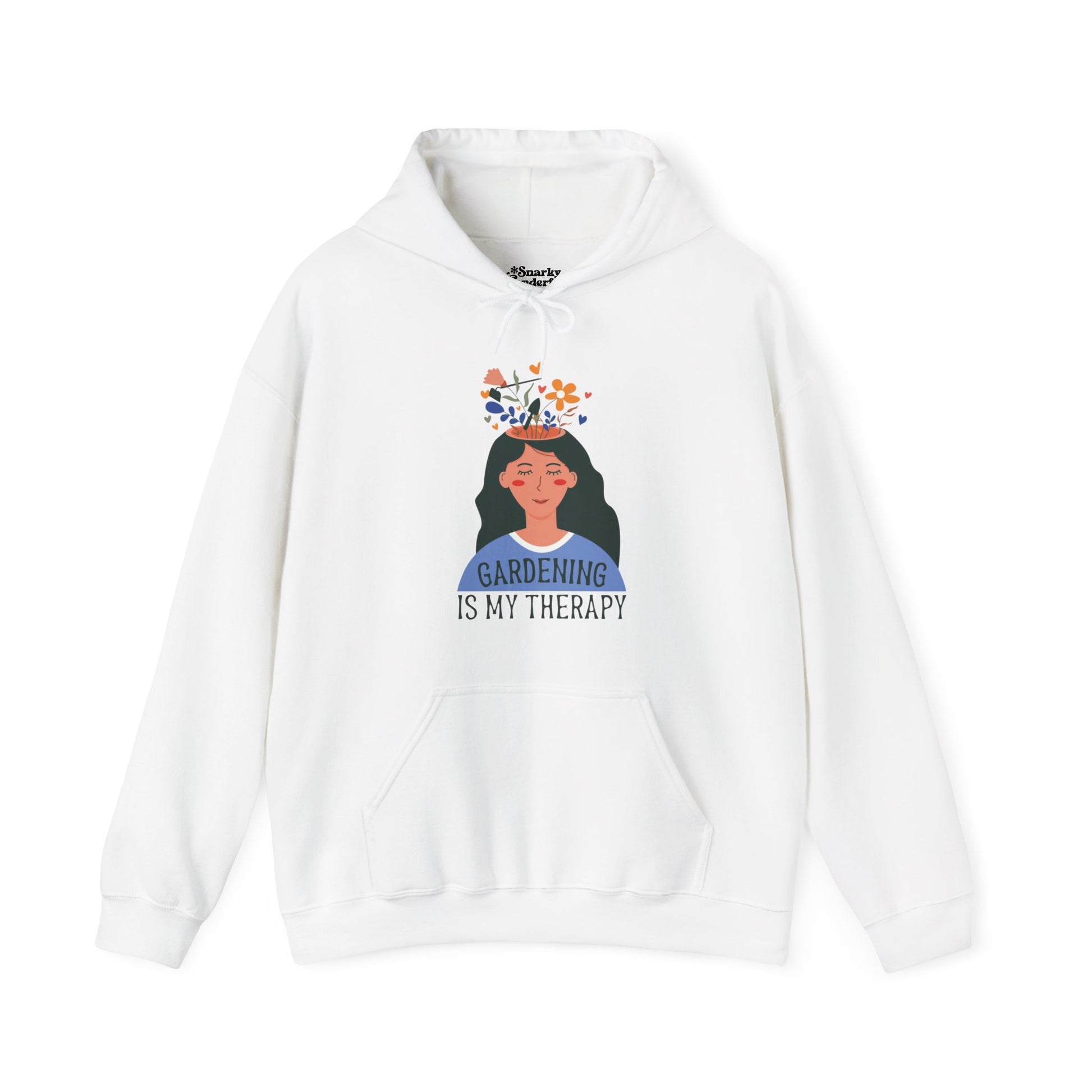 Gardening Is My Therapy Flower Dream Hoodie - Snarky Wonderful - 1