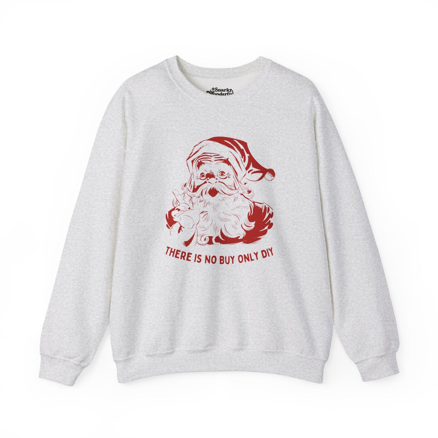 There is No Buy Only DIY Santa Sweatshirt