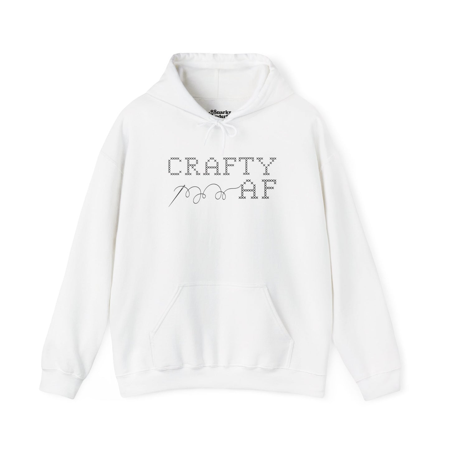 Crafty AF Stitched Hoodie