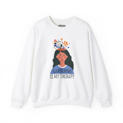 Gardening Is My Therapy Flower Dream Sweatshirt - Snarky Wonderful - 5