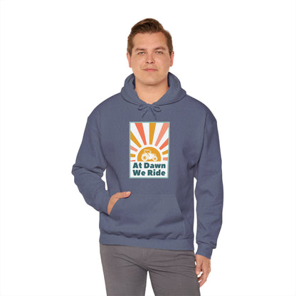 At Dawn We Ride Tractor Hoodie