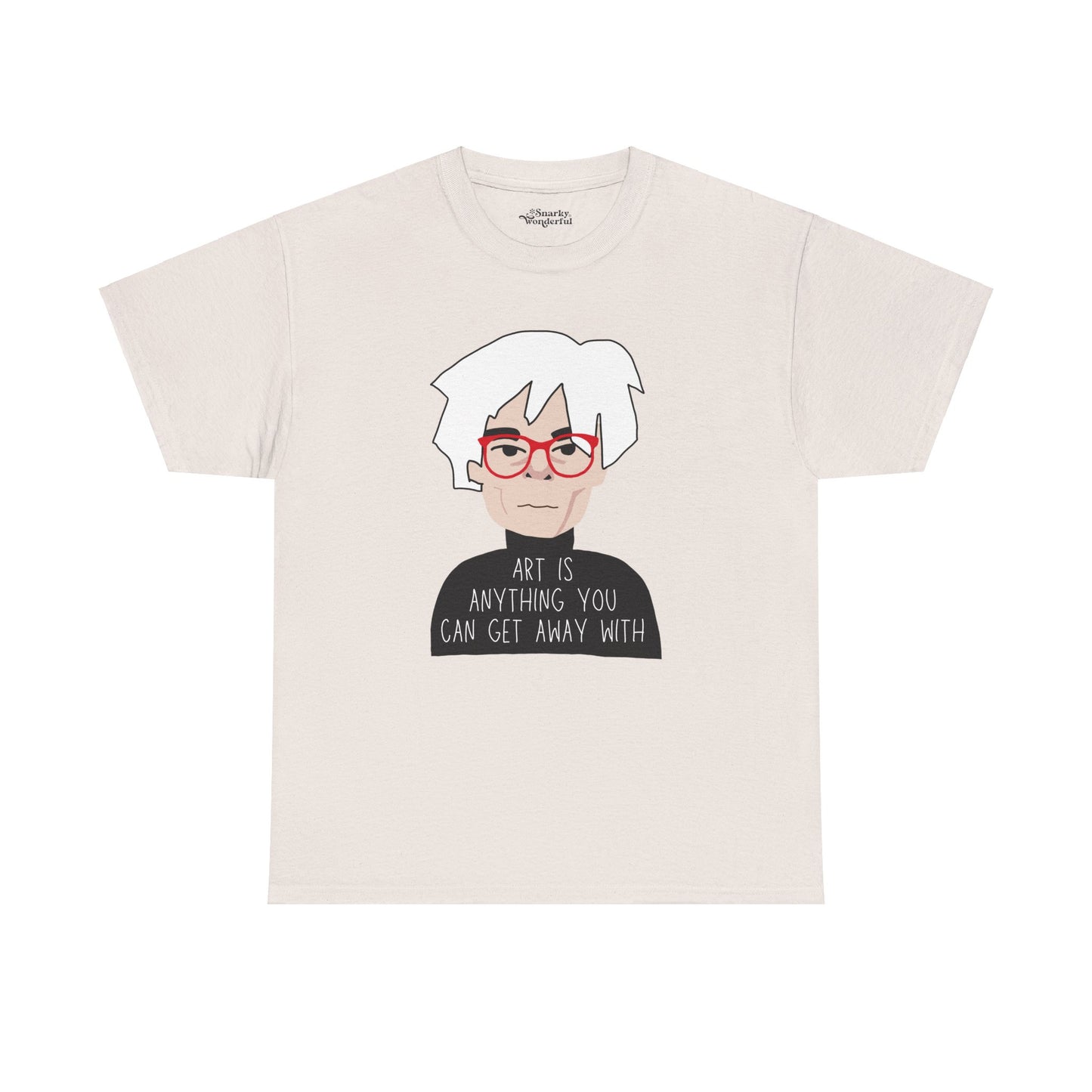 Creative Rebellion: Art Is Anything Warhol Essential Tee