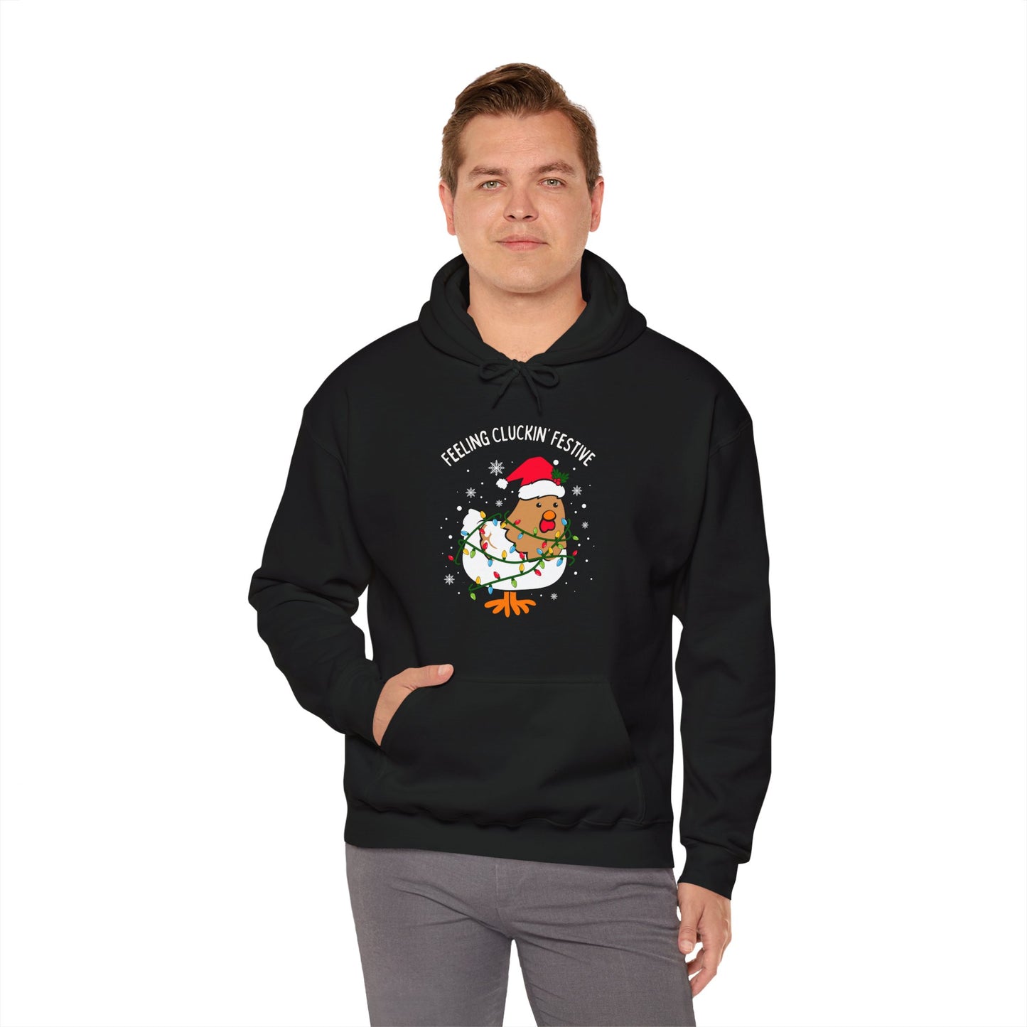 Feeling Cluckin' Festive Hoodie