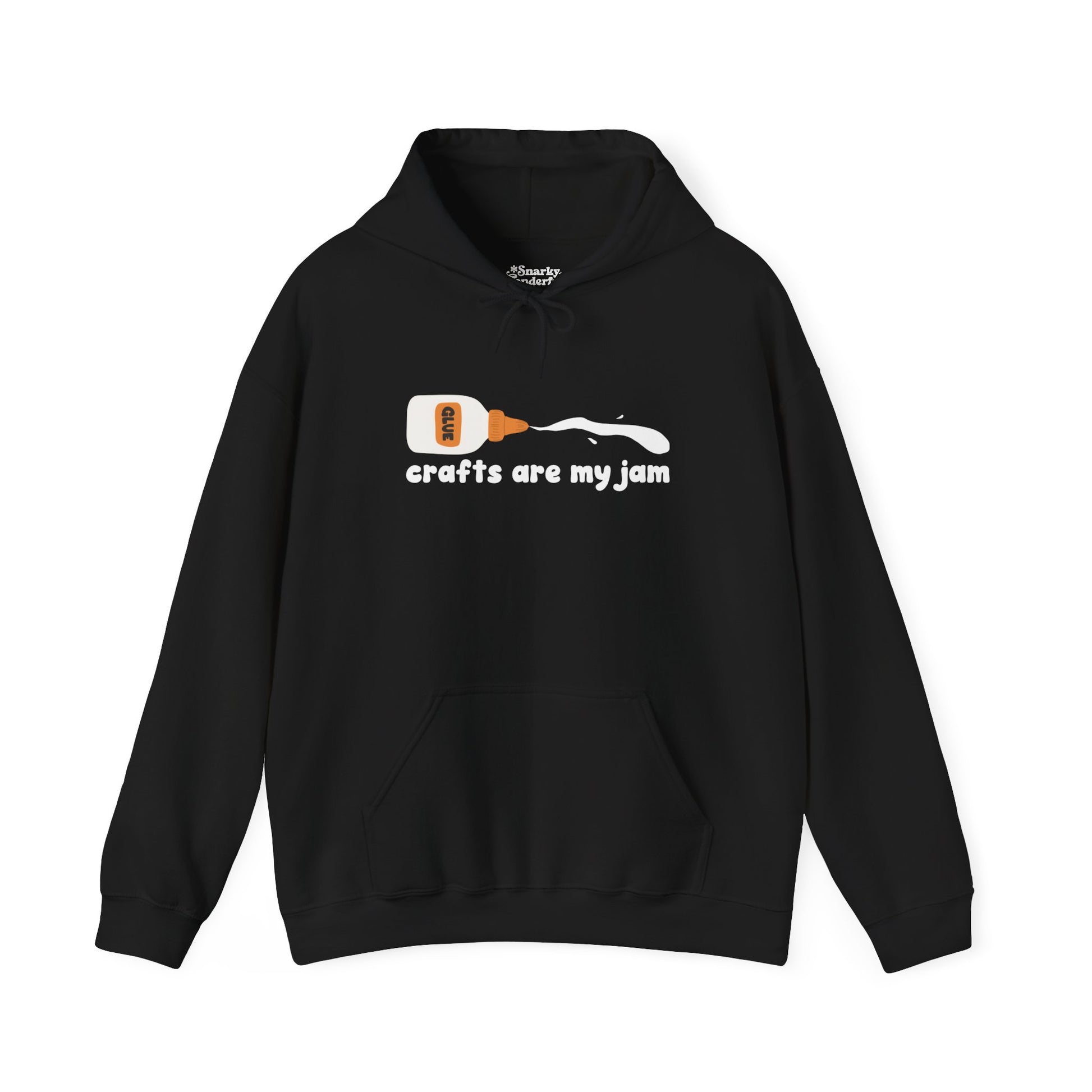 Crafts Are My Jam Glue Spill Hoodie - Snarky Wonderful - 5