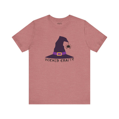 Wicked Crafty Witch Hat Halloween T-Shirt