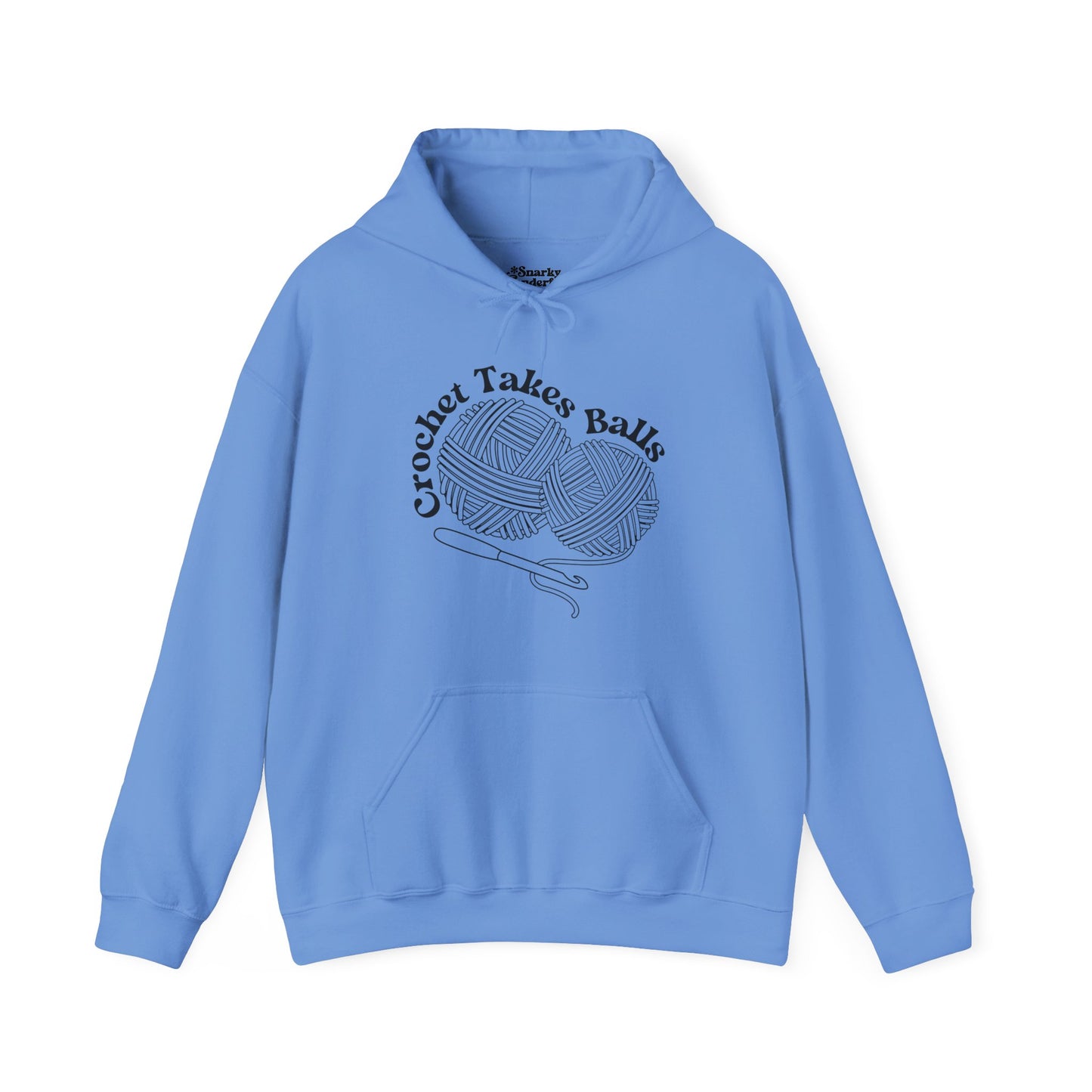 Crochet Takes Balls Hoodie