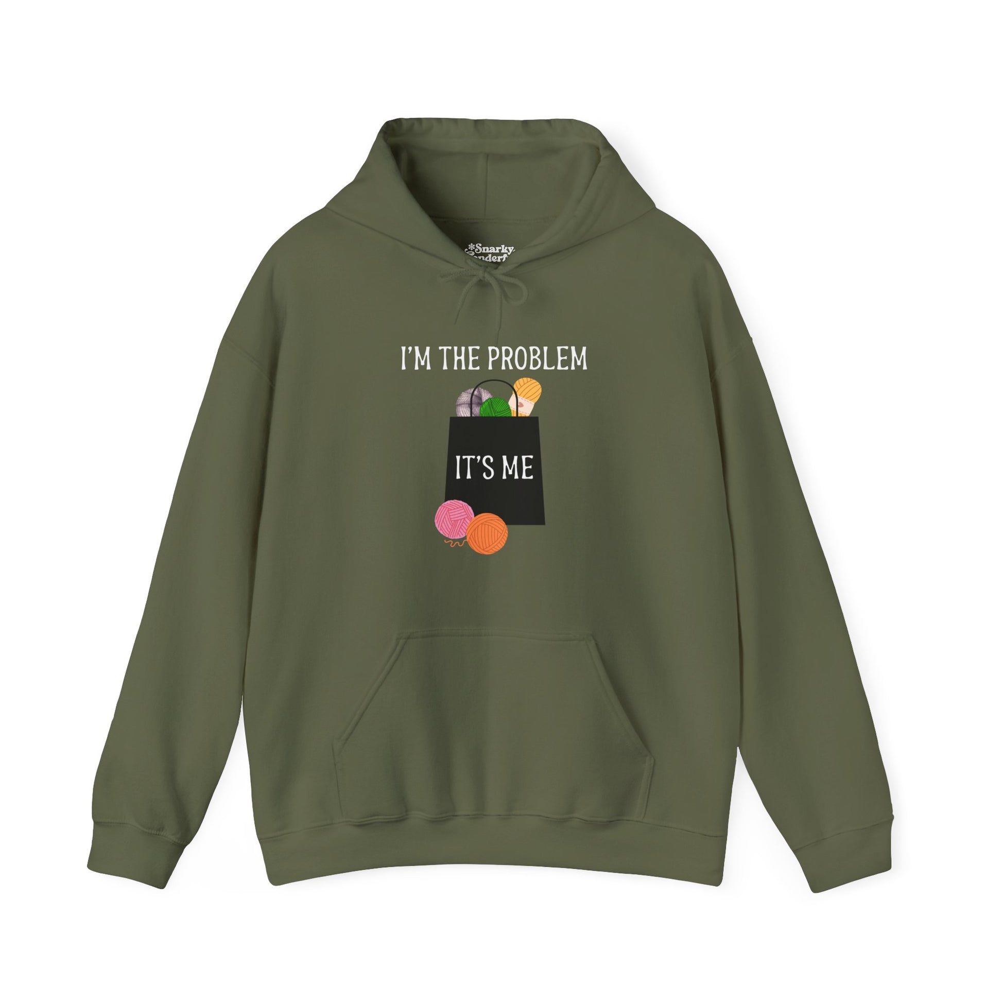 "I'm the Problem, It's Me" Yarn Hoarder Swiftie Hoodie - Snarky Wonderful - 5