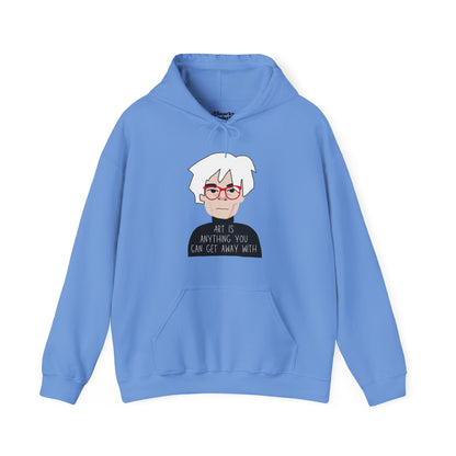 Creative Rebellion: Art Is Anything Warhol Hoodie - Snarky Wonderful - 6