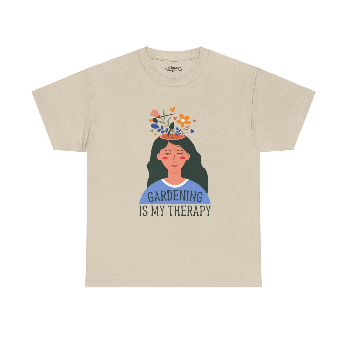 Gardening Is My Therapy Flower Dream Essential Tee