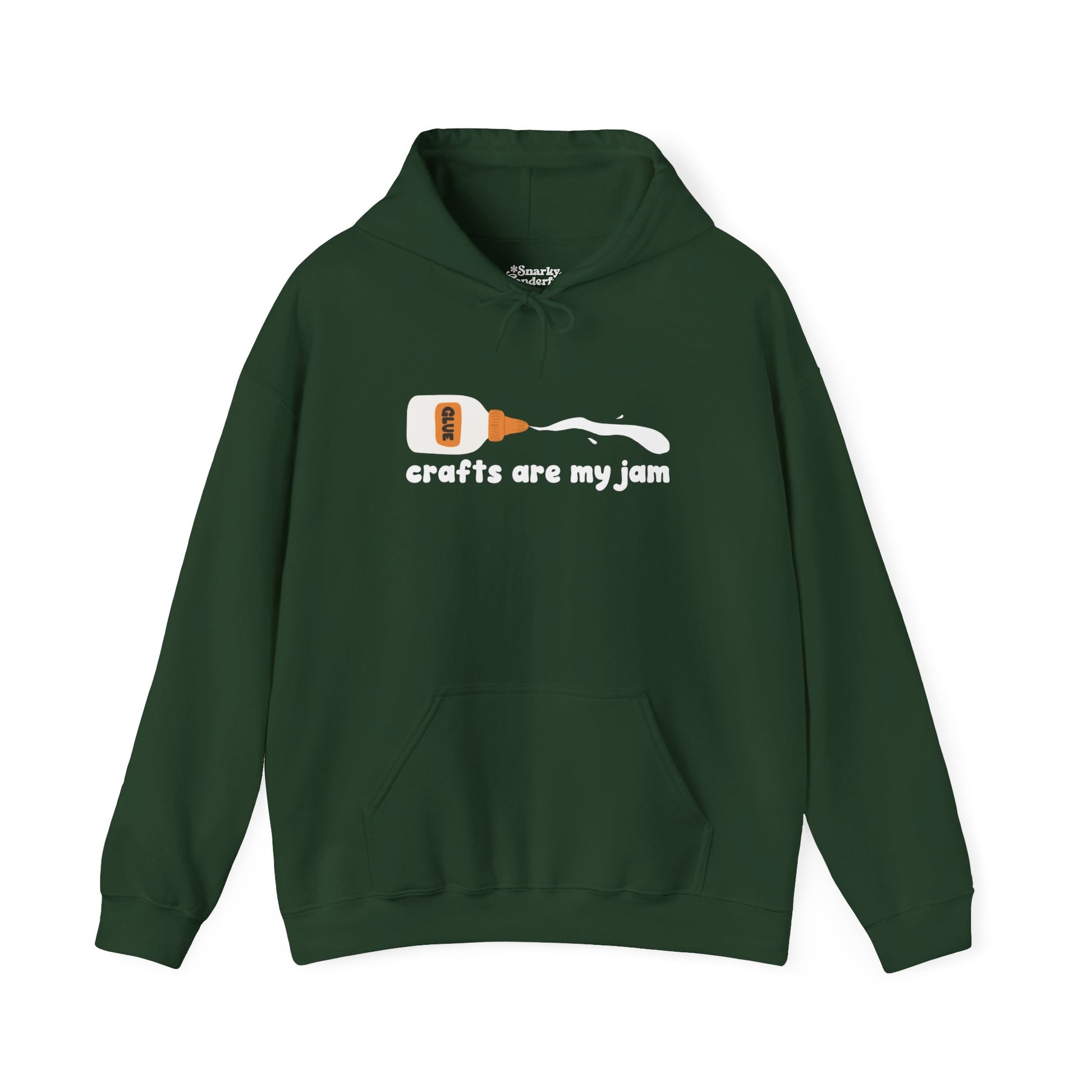 Crafts Are My Jam Glue Spill Hoodie - Snarky Wonderful - 10