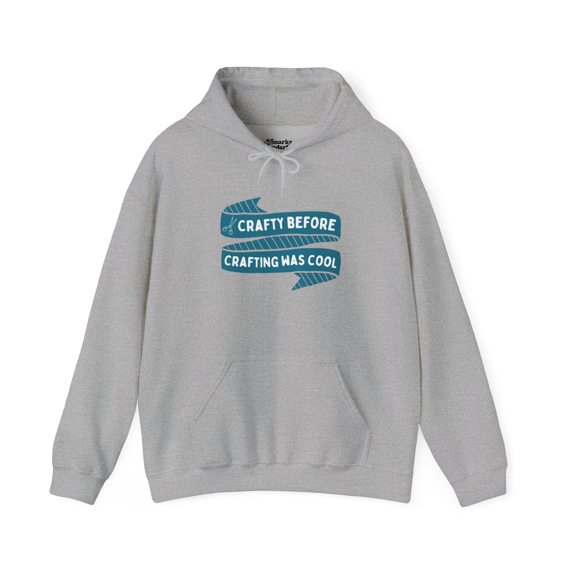 Crafty Before Crafting Was Cool Hoodie - Snarky Wonderful - 3