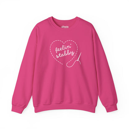 Feelin' Stabby Needlework Humor Sweatshirt - Snarky Wonderful - 1