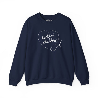 Feelin' Stabby Needlework Humor Sweatshirt - Snarky Wonderful - 9